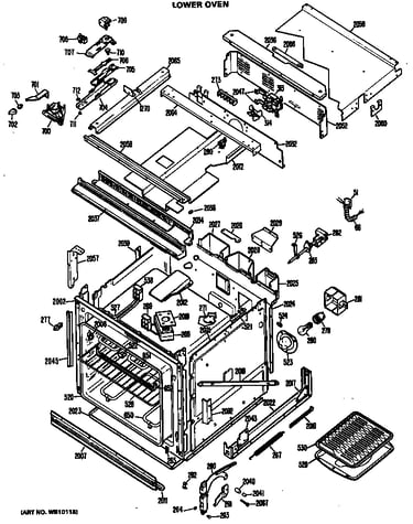 Lower oven