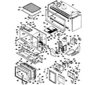 Hotpoint RH962V*K2 oven assembly diagram