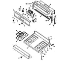 Hotpoint RGB744GEN2 cooktop assembly diagram