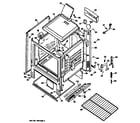Hotpoint RGB508ES2 oven assembly diagram