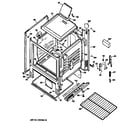 Hotpoint RGB508PS2 oven assembly diagram