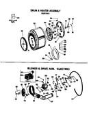 Blower & drive asm. (electric)