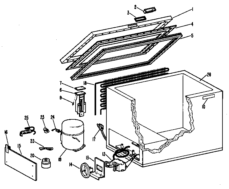 Freezer assembly
