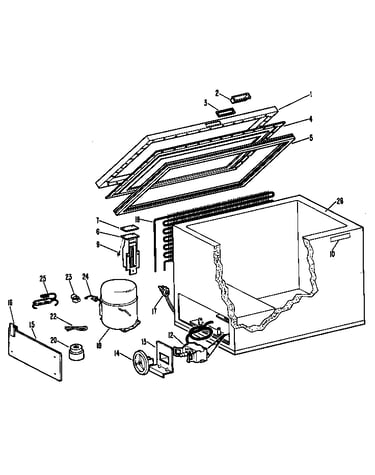 Freezer assembly