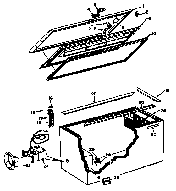 Freezer assembly