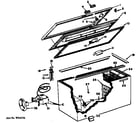 Hotpoint FH20CAB freezer assembly diagram