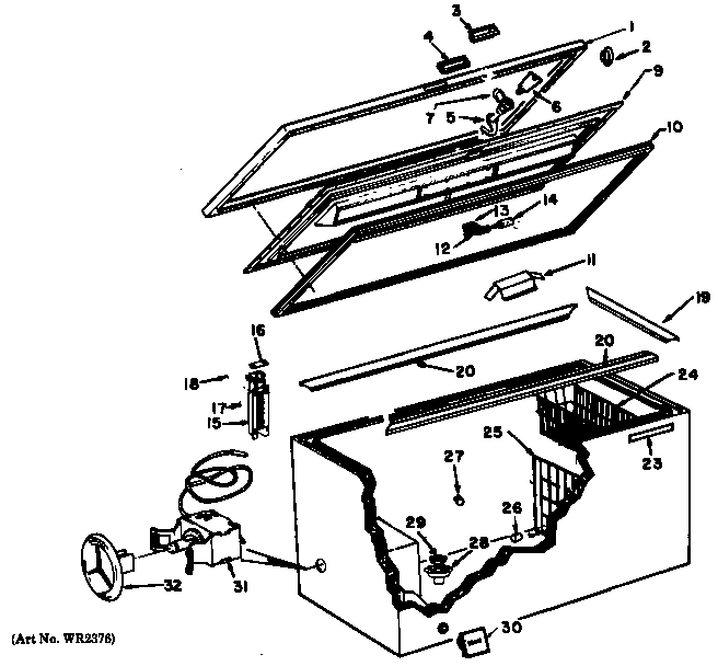 Freezer assembly