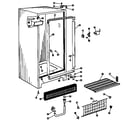 Hotpoint FV19CAC cabinet diagram