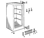 Hotpoint FV15AAB cabinet diagram