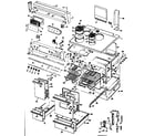 Hotpoint RC559*W2 range assembly diagram