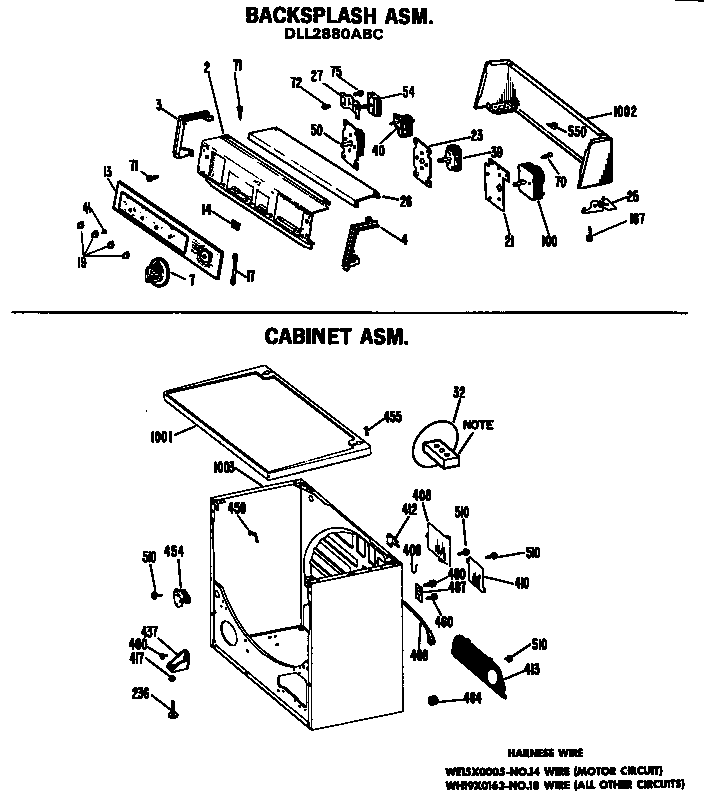 Cabinet asm.