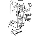 Hotpoint CSF19AYX freezer section diagram