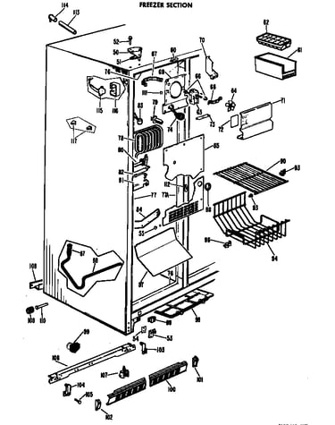 Freezer section