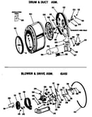 Blower & drive asm. (gas)