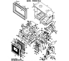 Hotpoint RH966G*Y4 oven assembly diagram