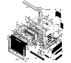 Hotpoint RK767G*T6 lower oven diagram