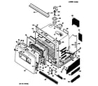 Hotpoint RK767*T6 lower oven diagram