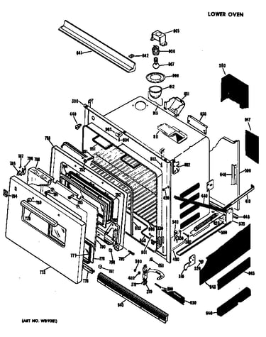 Lower oven