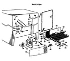 Hotpoint CSF22MBS back view diagram
