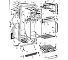 Hotpoint CTF16CAD cabinet diagram