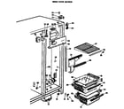 Hotpoint CSF20EAS fresh food section diagram