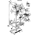 Hotpoint CSF20EAS freezer section diagram