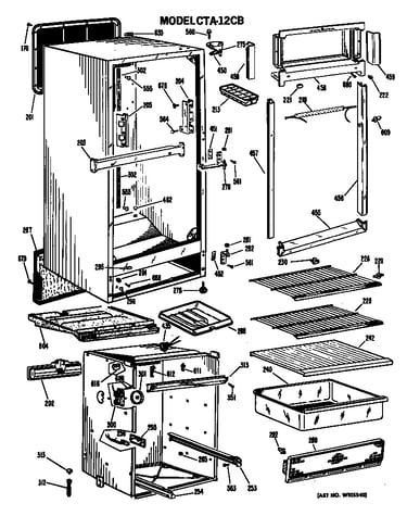 Cabinet and racks