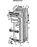 Refrigerator door