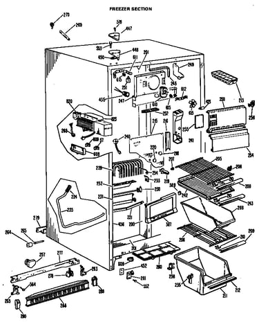 Freezer section