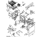 Hotpoint HDB720-05 dishwasher assembly diagram