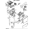 Hotpoint HDA460-05 dishwasher assembly diagram