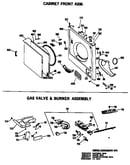 Gas valve & burner assembly