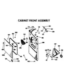 Cabinet front assembly