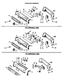 Backsplash assemblies