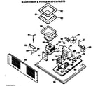 Hotpoint RB942G*02 magnetron & power supply parts diagram