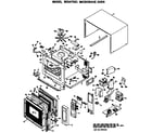 Hotpoint RE947001 microwave oven diagram