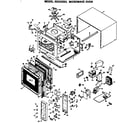 Hotpoint RE932001 microwave oven diagram