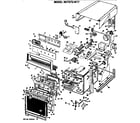 Hotpoint RK767G*T7 oven assembly diagram