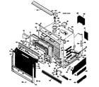 Hotpoint RK767G*T7 lower oven diagram