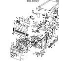 Hotpoint RK767*T7 oven assembly diagram