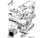 Hotpoint RJ745G*T6 oven assembly diagram
