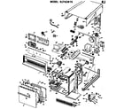 Hotpoint RJ742*T6 oven assembly diagram