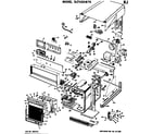 Hotpoint RJ742G*T6 oven assembly diagram