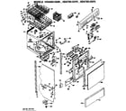 Hotpoint HDA460-06BK dishwasher assembly diagram