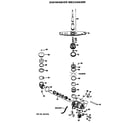 Hotpoint HDA460-06BK dishwasher mechanism diagram