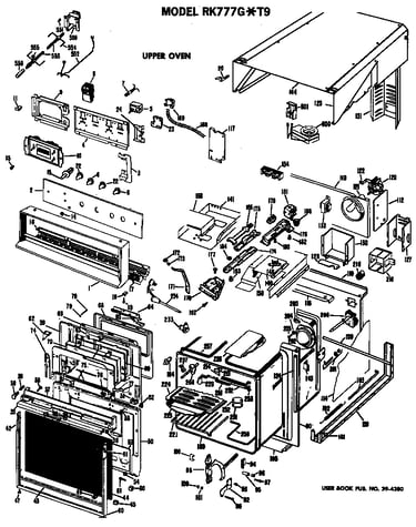 Upper oven