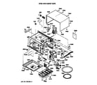 GE JE940WW02 oven and cabinet parts diagram