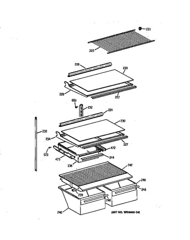 Shelf parts
