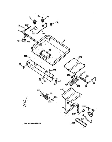 Gas burner parts