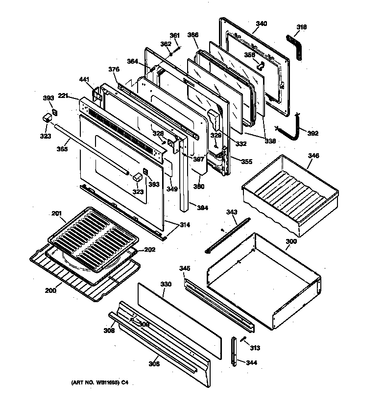 Door & drawer parts